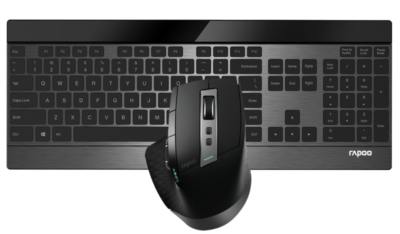RAPOO 9900M Multi-mode Wireless Ultra-slim Keyboard & Mouse