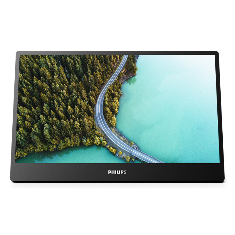 Philips 16B1P3200/75 IPS Portable Monitor 15.6in Full HD USB-C Dual Screen Tiltable