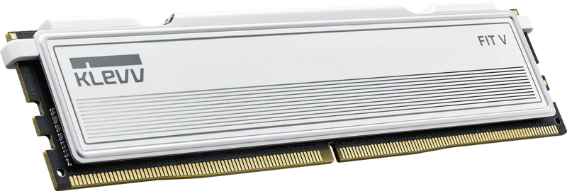 Klevv FIT V 32GB DDR5 6000MHz CL28 RAM Kit 2x16GB AMD White Memory