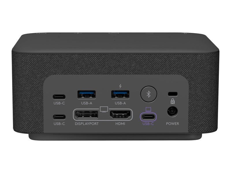 LOGITECH LOGIDOCK (UC), HDMI(1),DP1.4(1),USB-A 3.1(2),USBC-3.1(3),BT,GRAPHITE-2Y WTY-986-000027