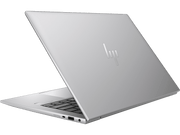 A rear view of the HP ZBook Firefly 14 inch G11, with the lid half open