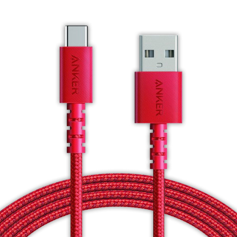 ANKER POWERLINE SELECT+ USB-A TO USB-C CABLE 1.8M - RED - A8023T91
