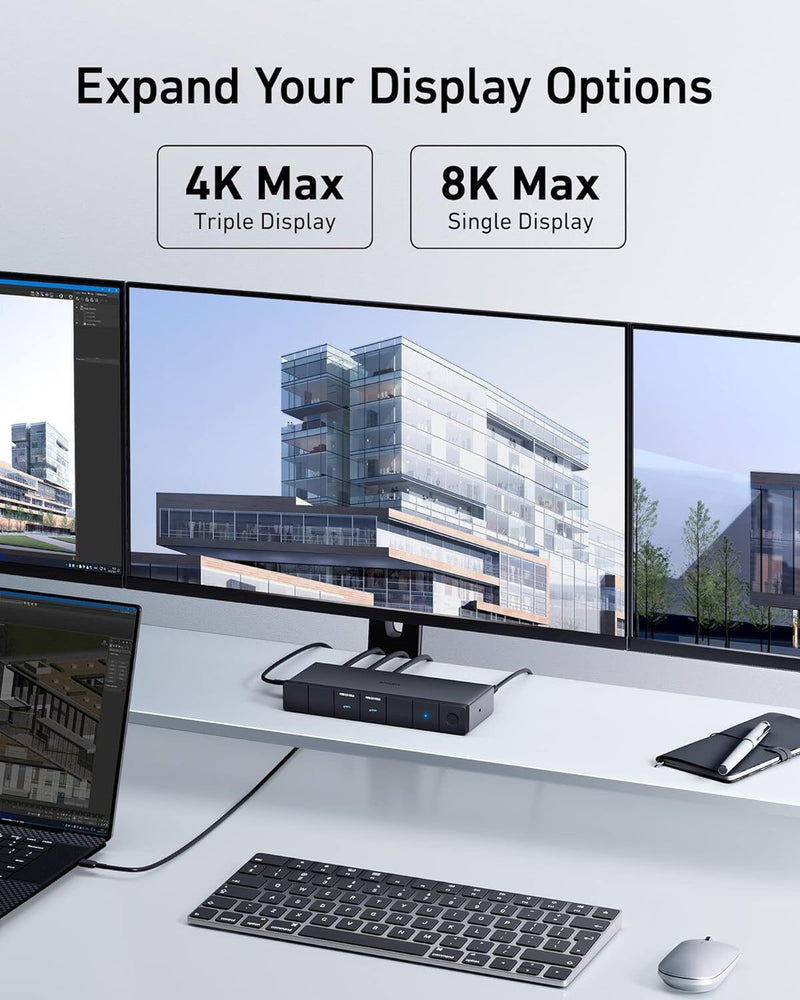 ANKER 568 11-IN-1 USB-C DOCKING STATION (USB 4) - A8399TA1