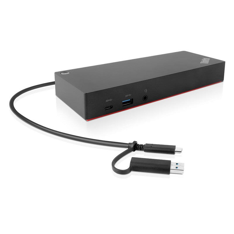 LENOVO THINKPAD HYBRID USB-C WITH USB-A DOCK DP(2), HDMI(2),MI, LAN, USB-C(1), USB(5), 90W - 40AF0135AU