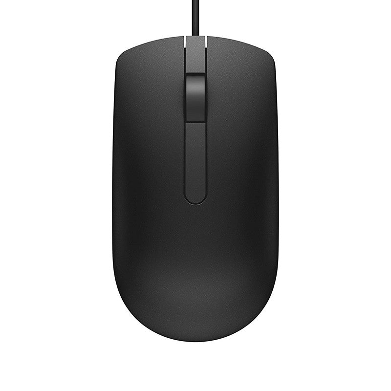 DELL MS116 WIRED USB OPTICAL MOUSE (BLACK) - RETAIL PACKAGING - 570-AASJ