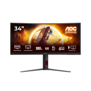 AOC CU34G4 VA Curved Monitor - 0