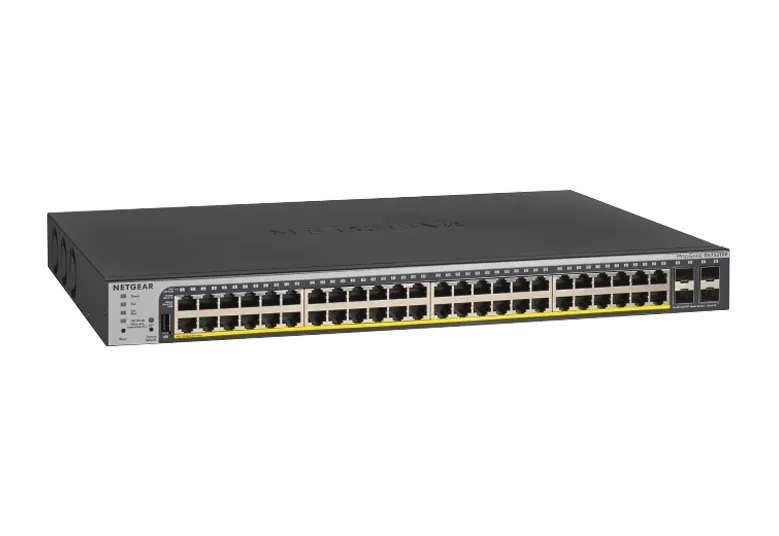 NETGEAR GS752TPP 48 Port Smart Managed PoE+ Switch 760W 4x SFP Lifetime