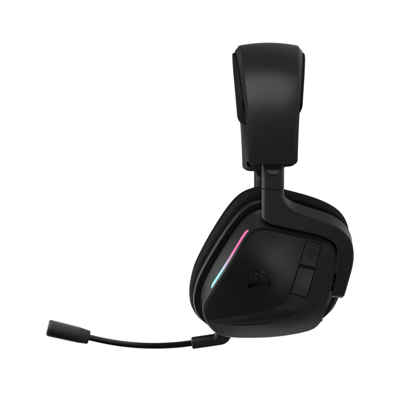 Corsair VOID V2 RGB Wireless Gaming Headset Carbon Tri-Mode Dolby Atmos 130Hr Battery