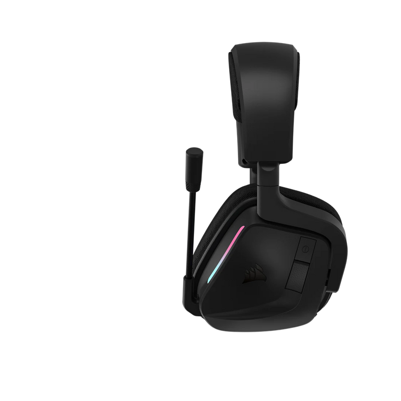 Corsair VOID V2 RGB Wireless Gaming Headset Carbon Tri-Mode Dolby Atmos 130Hr Battery
