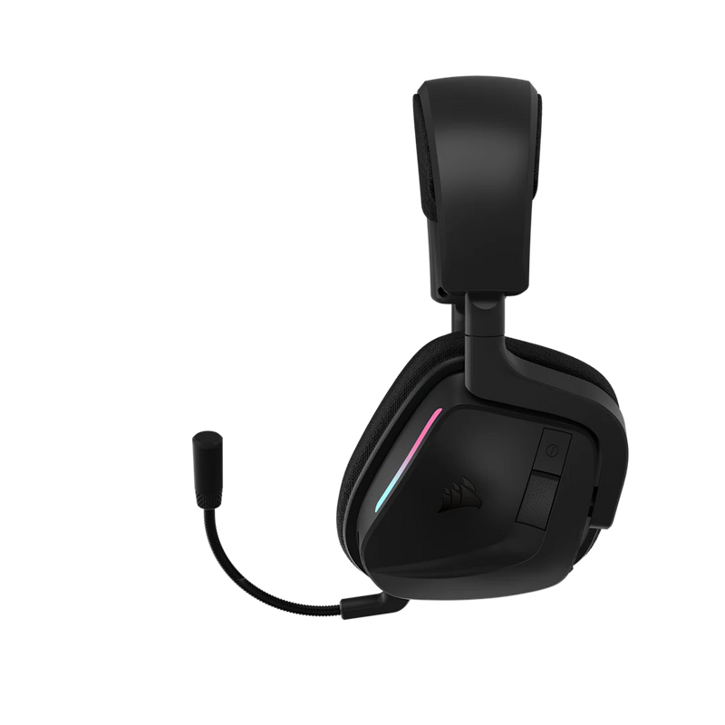 Corsair VOID V2 RGB Wireless Gaming Headset Carbon Tri-Mode Dolby Atmos 130Hr Battery