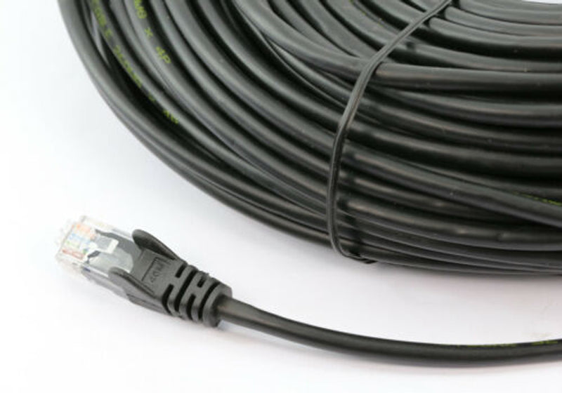 8Ware 20m Black CAT6A Cable - 1