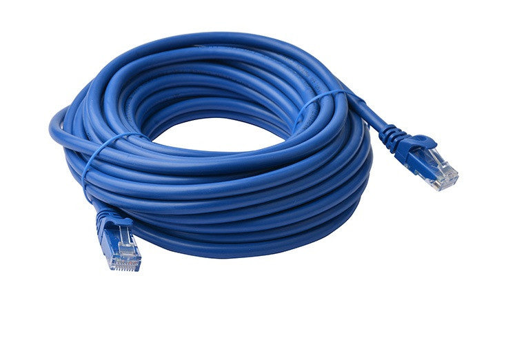 8Ware 15m Blue CAT6A Cable - 1