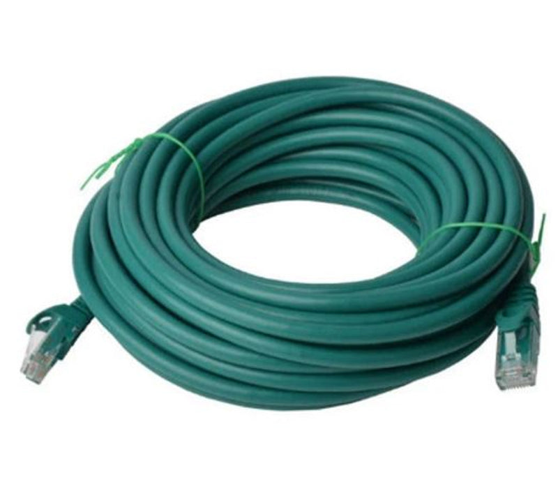 CAT6A UTP RJ45 Ethernet Cable 30m - green