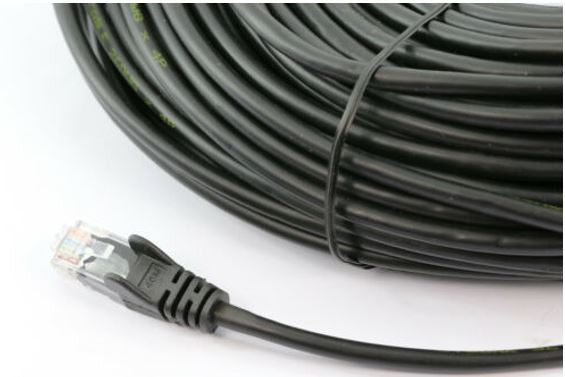 8Ware 30m Black CAT6A Cable - 0