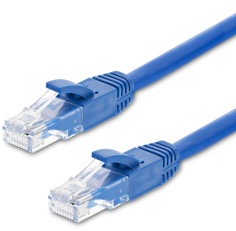 Cat6 Ethernet Cable 1m Blue RJ45 UTP Network LAN Patch Cord 26AWG