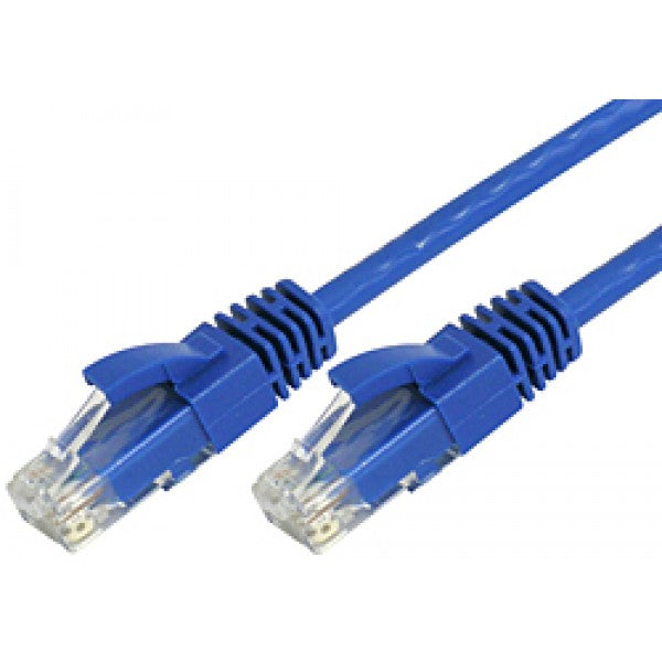 Cat6 Slim Ethernet Cable 2m Blue RJ45 UTP Network LAN Patch Cord 26AWG