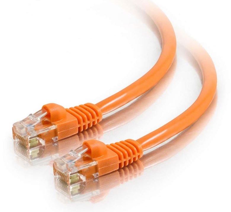 Cat6 Ethernet Cable 5m Orange RJ45 UTP Network LAN Patch Cord 26AWG