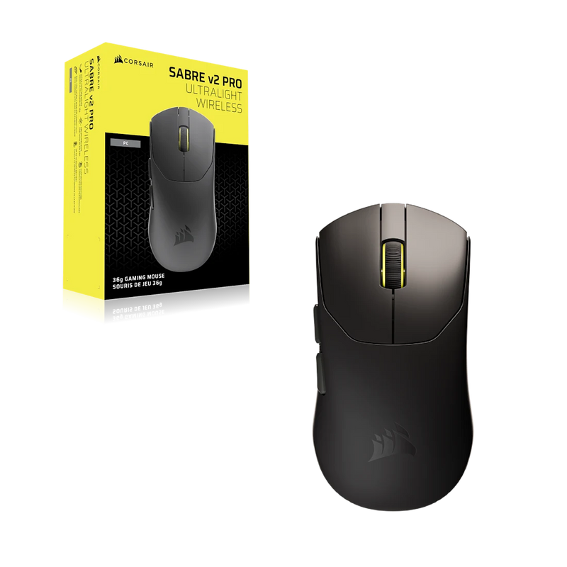 Corsair Sabre V2 Pro Wireless Gaming Mouse 33000 DPI 8000Hz Ultralight CH-931G000-WW