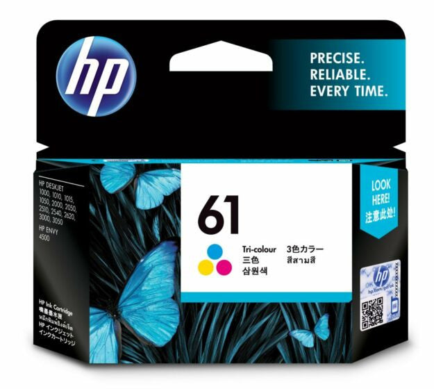 HP 61 TRI-COLOUR INK CARTRIDGE - CH562WA