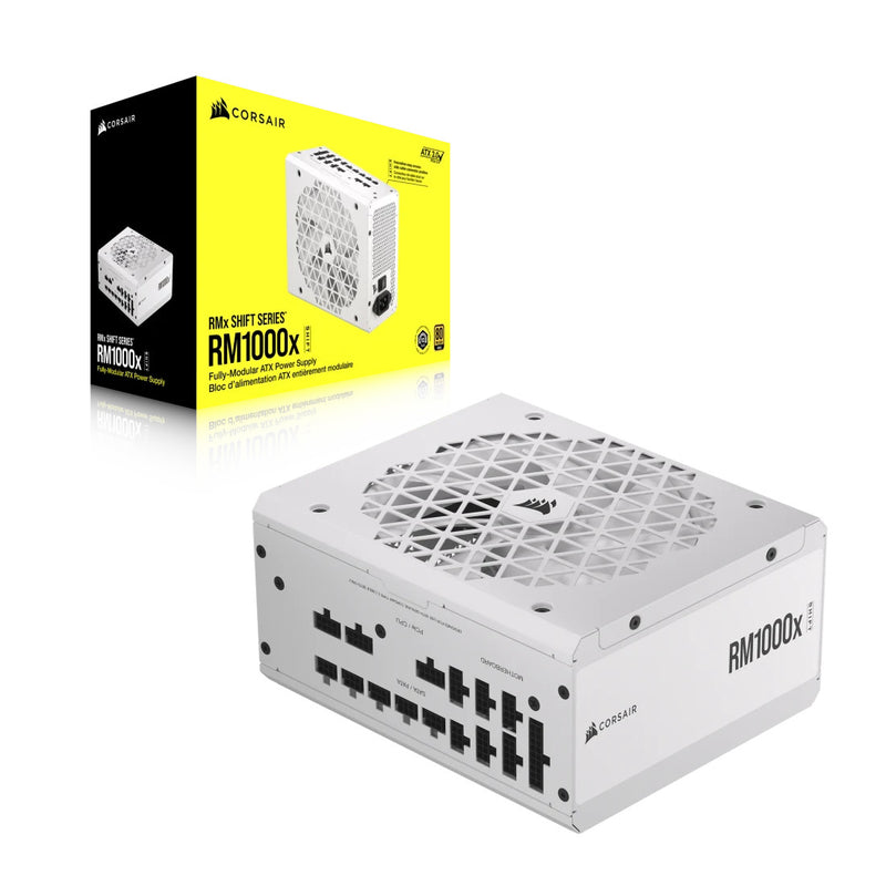 Corsair RM1000x Fully Modular ATX  Power Supply, White
