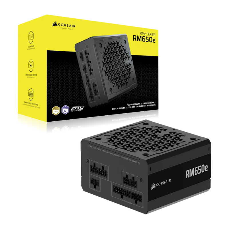Corsair RM650e 650W Fully Modular ATX Power Supply Gold PCIe 5
