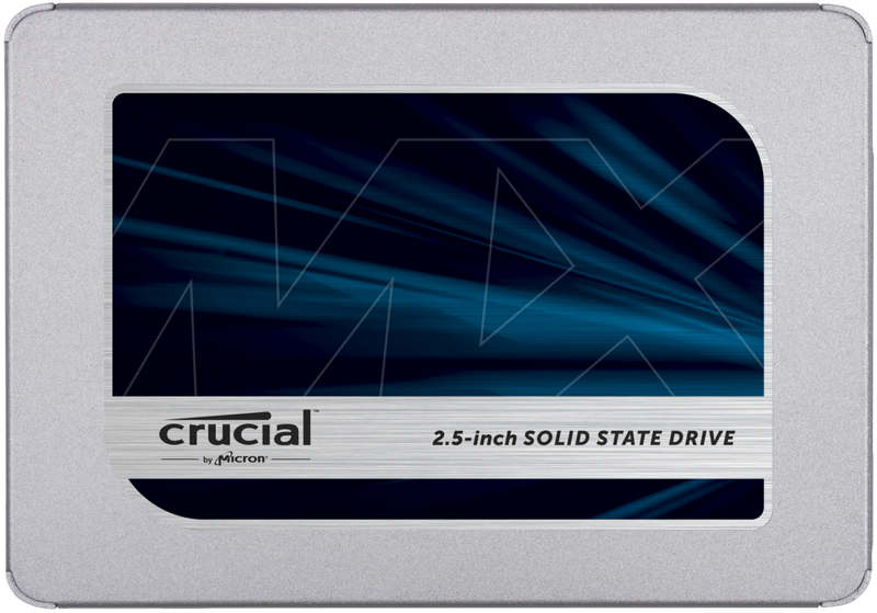 CRUCIAL MX500 500GB, 2.5" INTERNAL SATA SSD, 560R/510W MB/S, 5YR WTY - CT500MX500SSD1