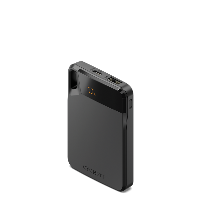 Cygnett ChargeUp Boost 4th Gen 5K mAh Power Bank- Black