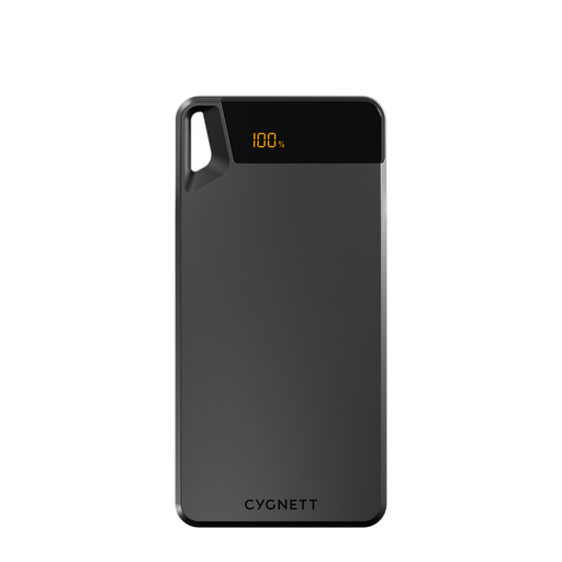 Cygnett ChargeUp Boost 4th Gen 10K mAh Power Bank-Black(CY4747PBCHE)