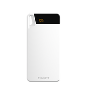 Cygnett ChargeUp Boost 4th Gen 10K mAh Power Bank-White(CY4748PBCHE)