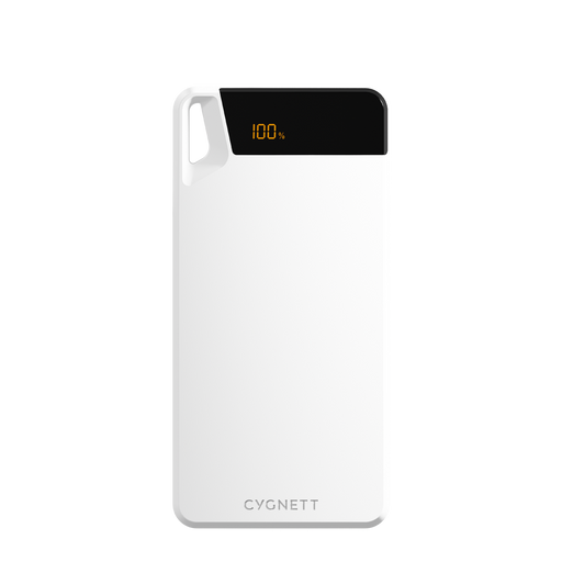 Cygnett ChargeUp Boost 4th Gen 10K mAh Power Bank-White(CY4748PBCHE)