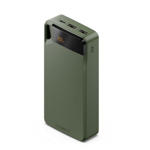 Cygnett ChargeUp Boost 4th Gen 20K mAh Power Bank- Green