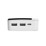 Cygnett Power Bank Triple Port(Dual USB-A 15W + 1xUSB-C 15W),15cm USB-C Cable,Digital Display,15W Max