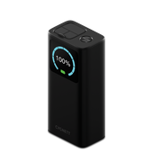 Cygnett Titan 30K mAh Laptop Power Bank showing LCD display, dual USB-C and USB-A ports