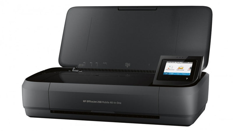 HP OFFICEJET 250 MOBILE AIO PRINTER, A4, 9PPM BLK, 3.6PPM CLR, 1YR