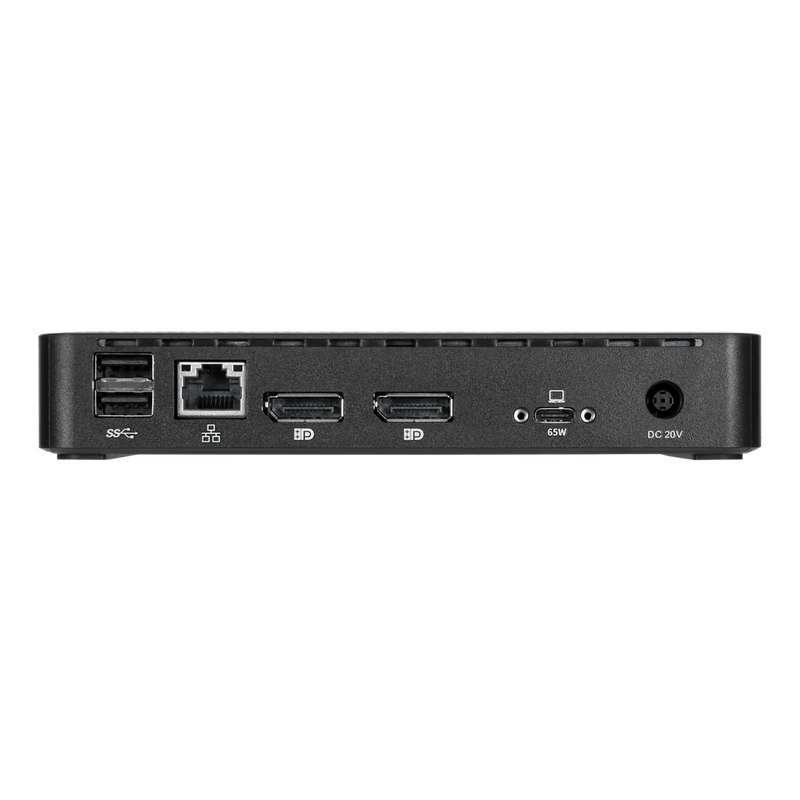 TARGUS DOCK315AUZ, USB-C DUAL VIDEO 4K DOCKING STATION VIA DISPLAY PORT WITH 65W POWER - DOCK315AUZ