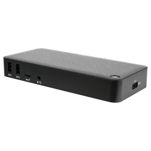 Targus USB-C Multi-Function DisplayPort Alt Mode Triple Video Docking Station 2xDP 1xHDMI 1xGeE Ethernet 2xUSB-A 1xUSB-C with 85W Power