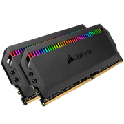 DOMINATOR® PLATINUM RGB TWO BLACK Memory Kit