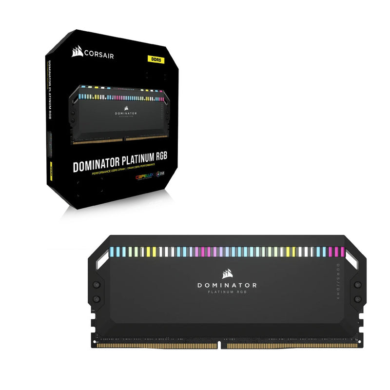 Corsair Dominator Platinum RGB 64GB (2x32GB) DDR5 UDIMM 5200Mhz C40