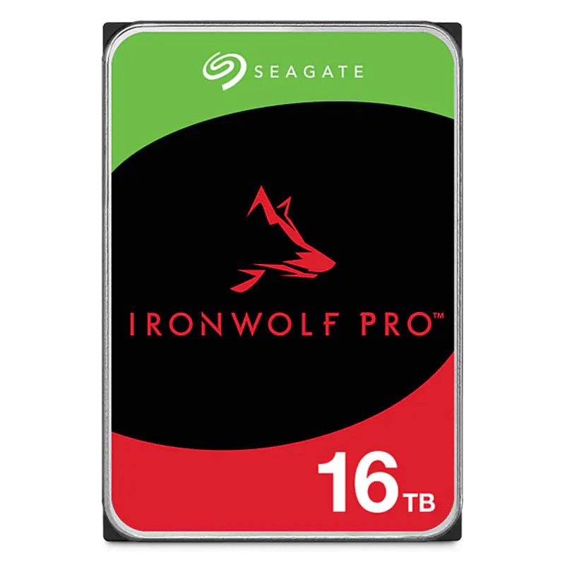 SEAGATE 16TB IRONWOLF NAS PRO INTERNAL 3.5" SATA DRIVE