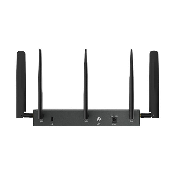 TP-Link ER706W-4G Omada 4G+ Cat6 AX3000 Gigabit VPN Router, 4G+, Dual Band Wi-fi 6, 6 Gigabit Ports (5 RJ45+1 SFP), 5 High-Gain Detach Ant.