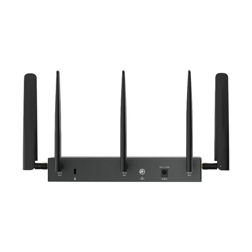 TP-Link ER706W-4G Omada 4G+ Cat6 AX3000 Gigabit VPN Router, 4G+, Dual Band Wi-fi 6, 6 Gigabit Ports (5 RJ45+1 SFP), 5 High-Gain Detach Ant.
