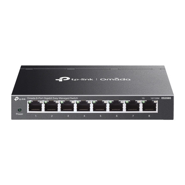 TP-LINK OMADA 8-PORT GIGABIT EASY MANAGED SWITCH, 5YR