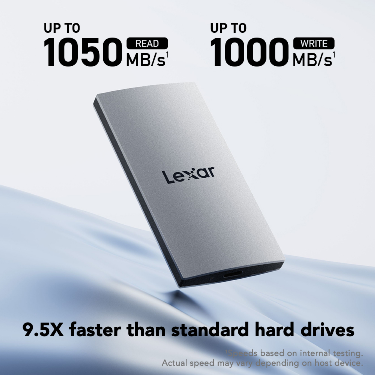 Lexar ES3 1TB Portable SSD USB 3.2 Gen 2 1050MB/s 1000MB/s External SSD