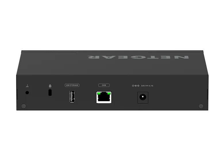 NETGEAR 8 Port Managed L2 PoE+ AV Switch 8x PoE+ 2x SFP+ 220W Lifetime