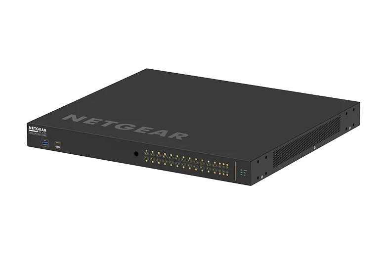 NETGEAR 26 Port Managed L2 PoE++ Switch 24x 1G PoE++ 4x SFP Lifetime