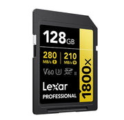 128GB Professional GOLD 1800x SDXC UHS-II Card - 1