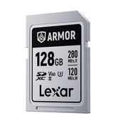 128GB Professional ARMOR SILVER PRO SDXC UHS-II Card - 1