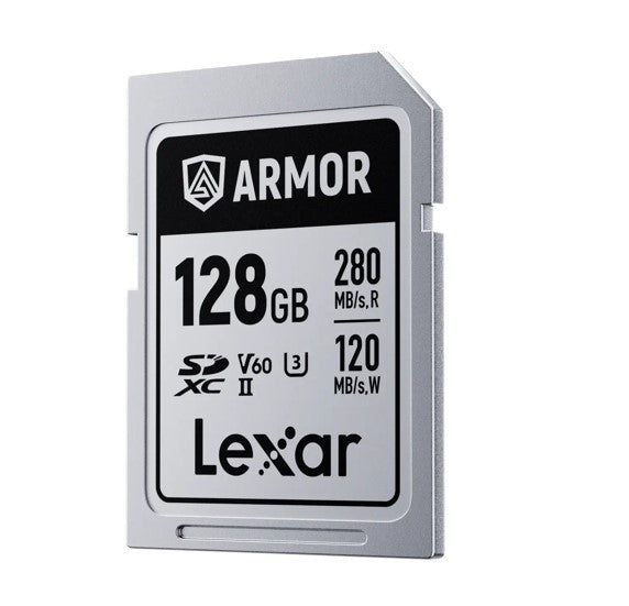 128GB Professional ARMOR SILVER PRO SDXC UHS-II Card - 1