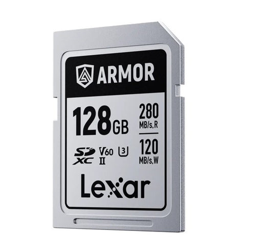 128GB Professional ARMOR SILVER PRO SDXC UHS-II Card - 1