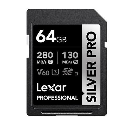 64GB Professional SILVER PRO SDXC UHS-II Card - 0
